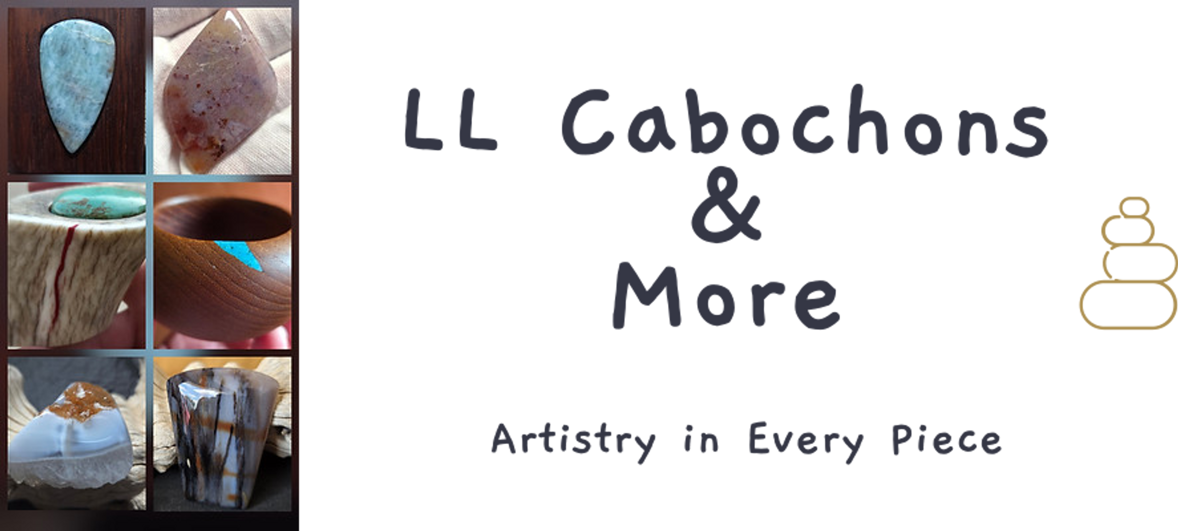 LL Cabochons & More Logo
